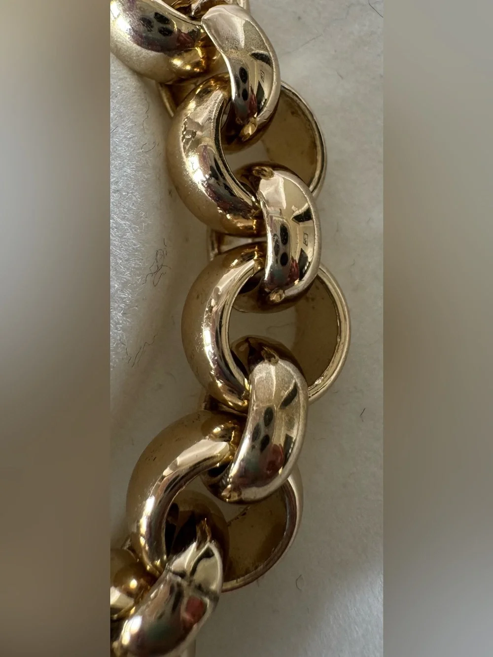 Loft - Gold-Tone Chunky Chain-Link Bracelet